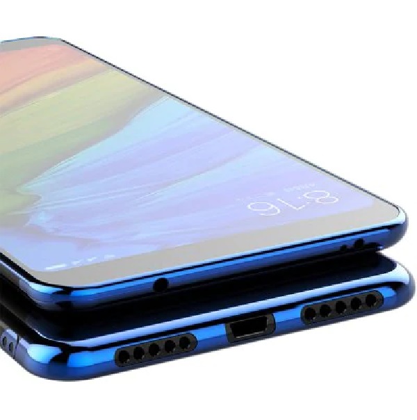 Protectores para celular  para Xiaomi  MI A2 Lite / Redmi 6 Pro Funda de tpu borde electro Azul